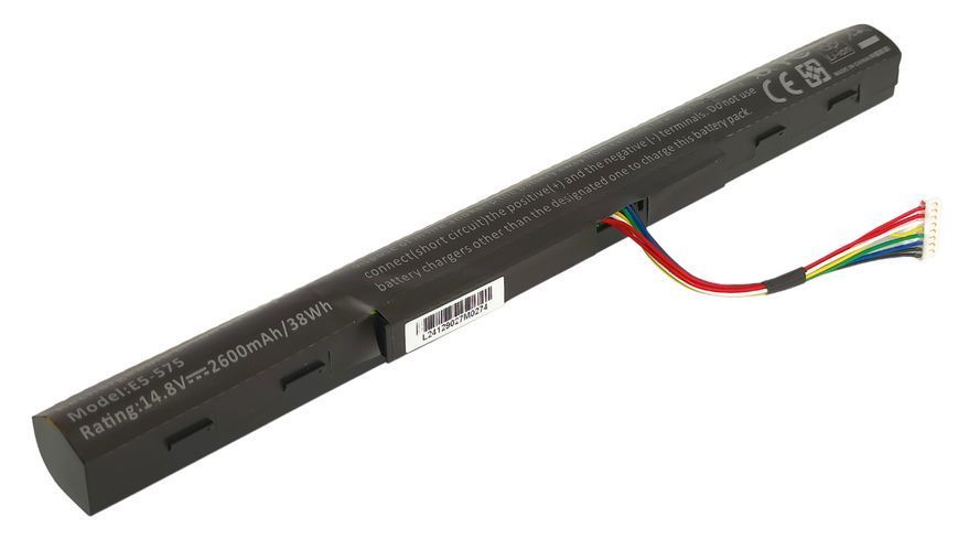 Батарея для Acer KT.00405.001 / Aspire F5-573, F5-771 2600mAh 14.8V Li-ion AC/E5-575-2600 фото