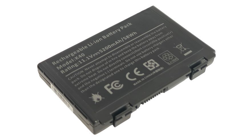 Батарея ASUS A32-F82 для F52, F82, K40, K50, K51, K60, K61, K70, X5D, X87, X8A 11.1V 5200mAh AS/K40-5200 фото