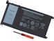 Батарея WDX0R (3CRH3) для DELL Inspiron 5378, 5565, 5770, 7560 11.4V 3680mAh 42Wh DE/WDX0R фото 1