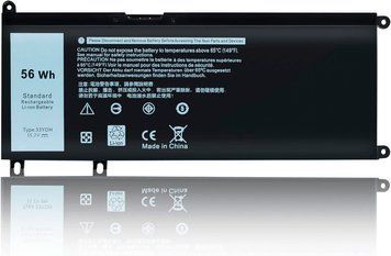Батарея 33YDH (81PF3) для DELL G3 3579, G3 3779, Inspiron 7577 15.2V 3680mAh 56Wh DE/33YDH фото