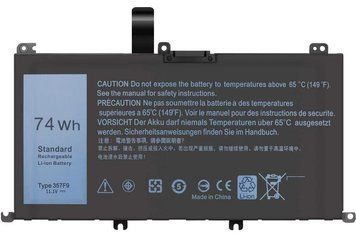Батарея 357F9 (071JF4) для DELL Inspiron 7566, 7567, 5577, 7559 11.4V 74Wh DE/357F9 фото