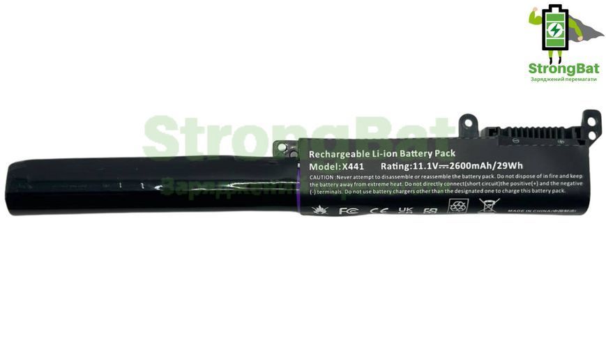 Батарея A31N1537 для ASUS X441, A441, F441 11.1V 2600mAh 29Wh AS/X441-2600 фото