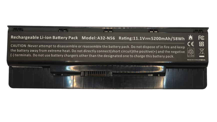 Батарея A32-N56 для ASUS N56, N76 11.1V 5200mAh 58Wh AS/A32-N56-5200 фото