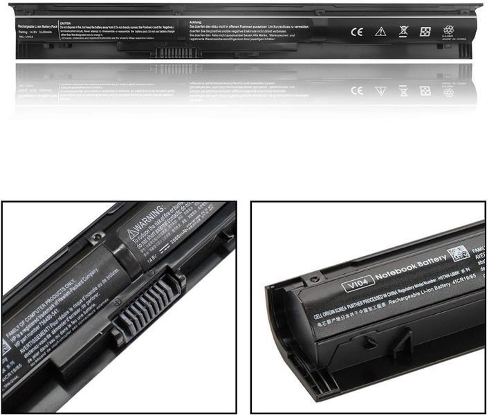 Батарея VI04 (756743-001) для HP Pavilion 15-p / 17-f 14.8V 2600mAh HP/VI04-2600 фото